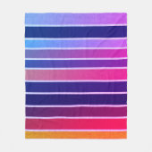 Miami Striped Fleecedecke (Vorderseite)