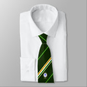 Miami stripes-Flagge Krawatte (Gebunden)