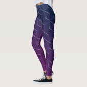 Miami Style Geometric Seamless Pattern Leggings (Links)