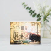 Miami-Süd-Strand Postkarte (Stehend Vorderseite)