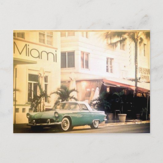 Miami-Süd-Strand Postkarte (Vorderseite)