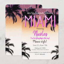 Miami Summer Girls Weekend Junggeselinnen-Abschied