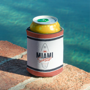 Miami Surf – Vintage-Strand-Sonnenuntergangs-Surfb Dosenkühler
