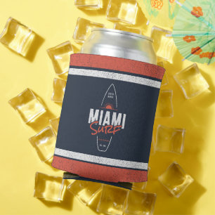 Miami Surf – Vintage-Strand-Sonnenuntergangs-Surfb Dosenkühler