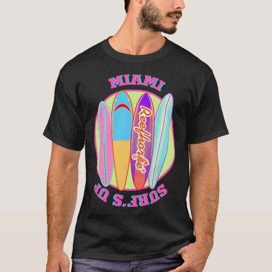 Miami Surfs Up T-Shirt (Vorderseite)