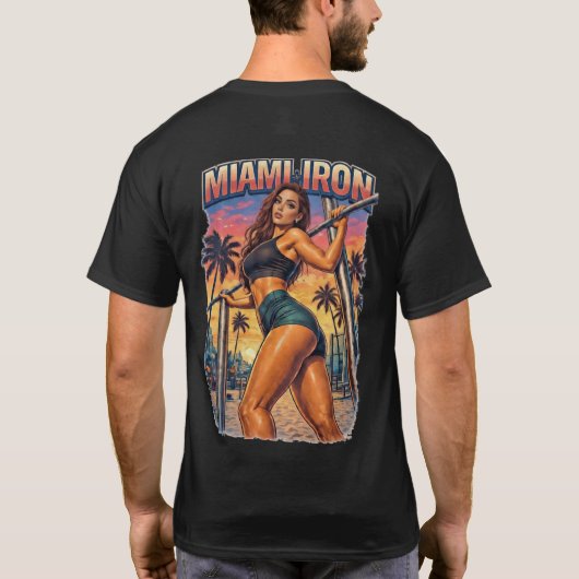 Miami-T-Shirt T-Shirt (Rückseite)