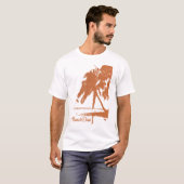 Miami To Diani Kite Surfer Island T - Shirt Orange (Vorne ganz)