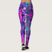 Miami trifft Japan Leggings (Rückseite)