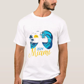 Miami Trip 2024 Beach T-Shirt