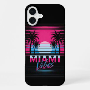 Miami Vibes Postkarte iPhone 16 Plus Hülle