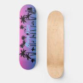 Miami Vibes Skateboard (Vorderseite)