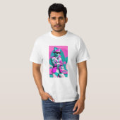 Miami Vice Cat T-Shirt (Vorne ganz)