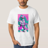 Miami Vice Cat T-Shirt (Vorderseite)