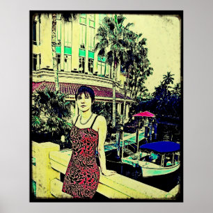 Miami Vice (GTA-Stil) Poster