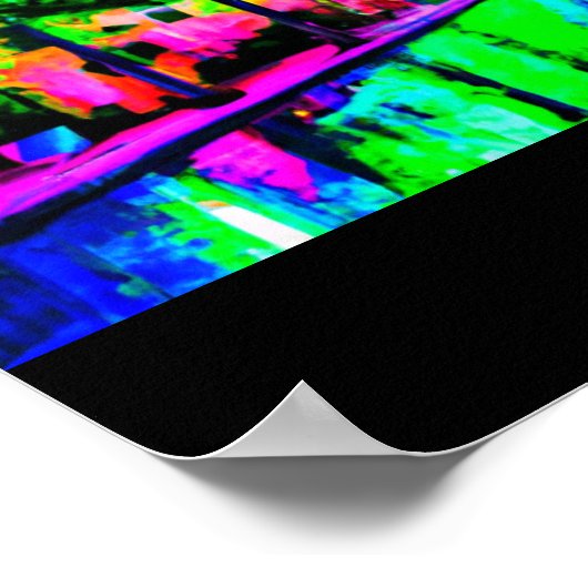 Miami Vintag Poster (Ecke)