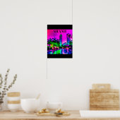Miami Vintage Poster (Küche)