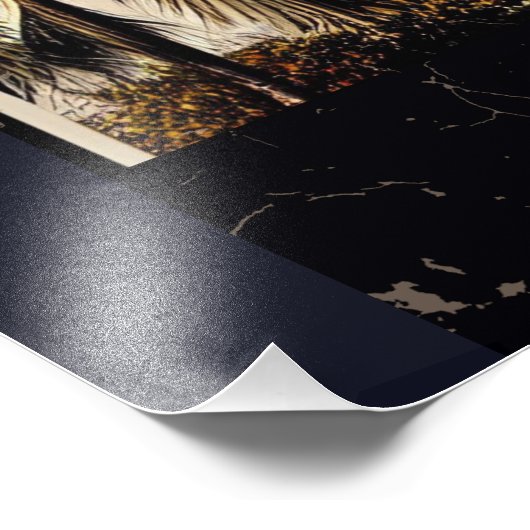 Miami vintage poster (Ecke)