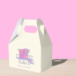 Miami Wedding Geschenkschachtel