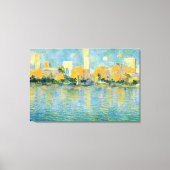 MIAMI - Wrapped Canvas Leinwanddruck (Vorderseite)