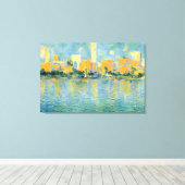 MIAMI - Wrapped Canvas Leinwanddruck (Insitu (Holzboden))