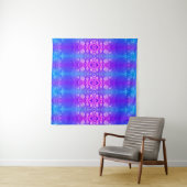 Miami X Blue Ikat und Tapestry Wandteppich (Beispiel (Horizontal))