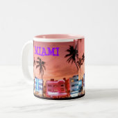 MIAMI ZWEIFARBIGE TASSE (Vorderseite Links)
