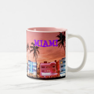 MIAMI ZWEIFARBIGE TASSE