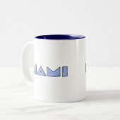 Miami Zweifarbige Tasse (Vorderseite Links)