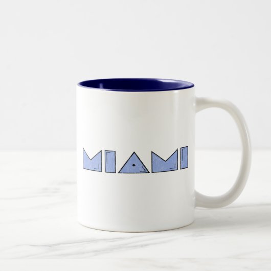 Miami Zweifarbige Tasse (Rechts)