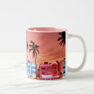 MIAMI ZWEIFARBIGE TASSE