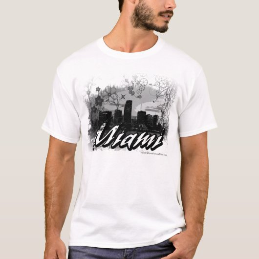 miamiheat Kopie, miamidowntownlife.com T-Shirt (Vorderseite)