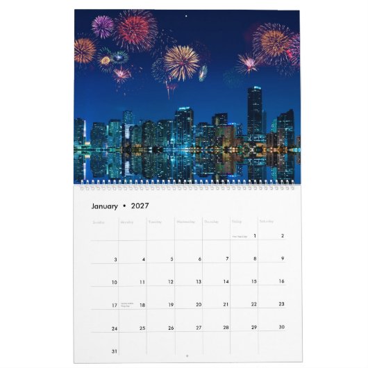 Miamiskyline-Foto-Kalender 2013 Kalender (Jan 2027)