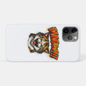 Miaow!! | Funny Cat Phone Case for Cat Lovers (Rückseite (Horizontal))