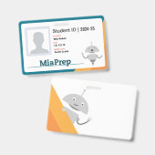 MiaPrep-Abzeichen Ausweis (Vorder- & Rückseite)
