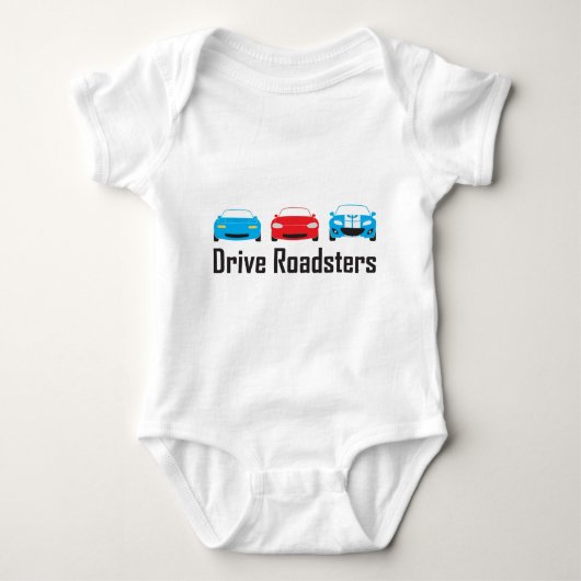 miata 3 Gens Baby Strampler (Vorderseite)