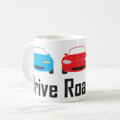 miata 3 Gens Kaffeetasse (Vorderseite Links)