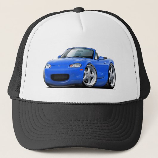 Miata Blau-Auto 1999-05 Truckerkappe (Vorderseite)
