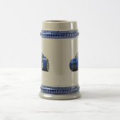 Miata Blau-Auto 2006-08 Bierglas (Mittel)