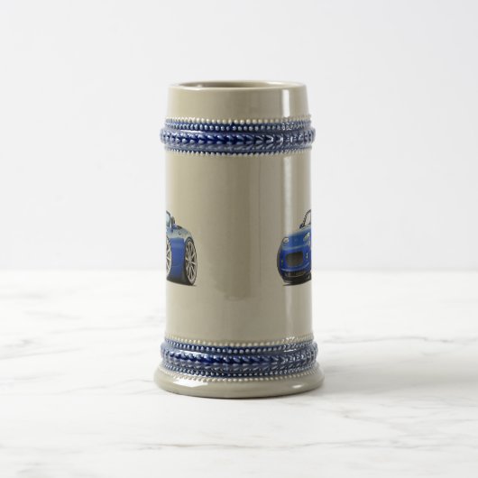 Miata Blau-Auto 2006-08 Bierglas (Mittel)