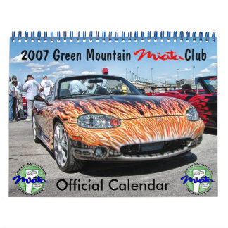 Miata Club Calendar Kalender