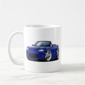 Miata dunkelblaues Auto 1999-05 Kaffeetasse (Links)