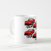 Miata Generationen Kaffeetasse (Vorderseite Links)