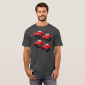Miata Generationen T-Shirt (Vorne ganz)