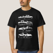 Miata Generationen T-Shirt (Vorderseite)