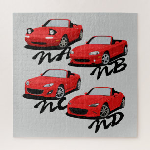 Miata Generations Puzzle