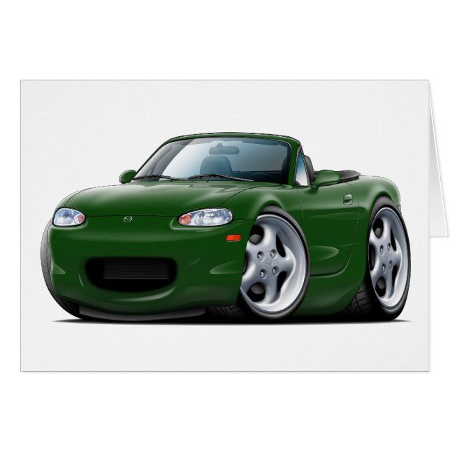 Miata grünes Auto 1999-05 (Vorderseite (Horizontal))
