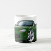 Miata grünes Auto 1999-05 Kaffeetasse (Mittel)