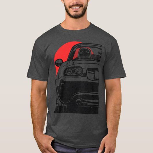 Miata MX5 Freunde T-Shirt (Vorderseite)