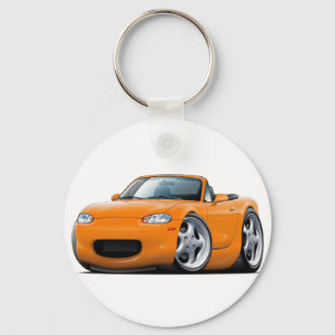 Miata Orangen-Auto 1999-05 Schlüsselanhänger