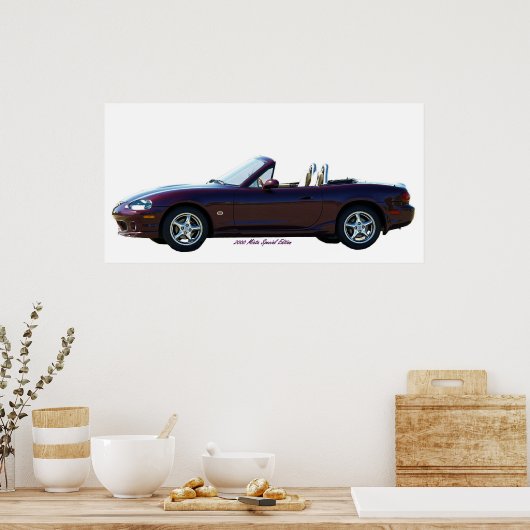 MIATA POSTER (Küche)